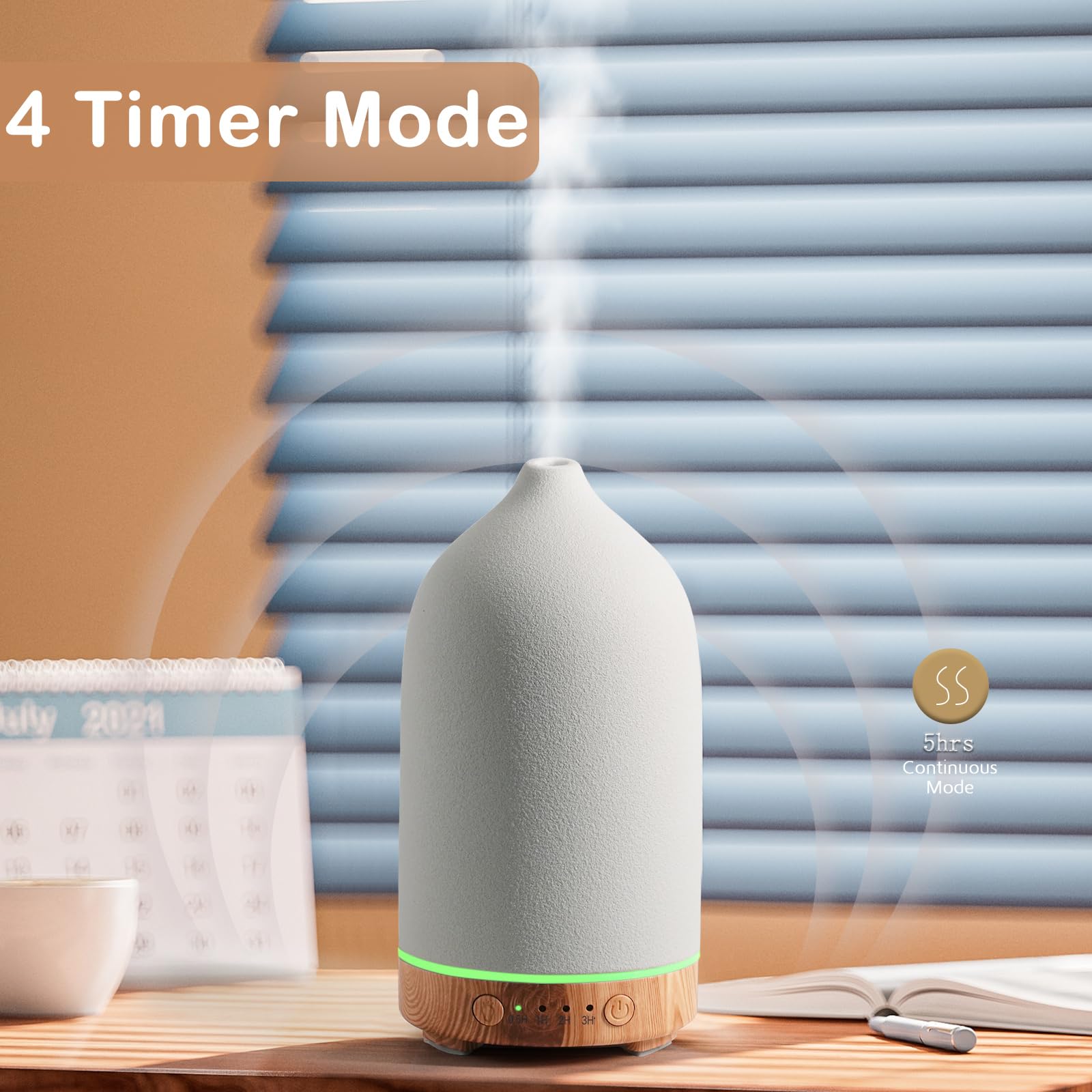 Diffuserlove low-noise operation keeps spaces peaceful while diffusing aromas.