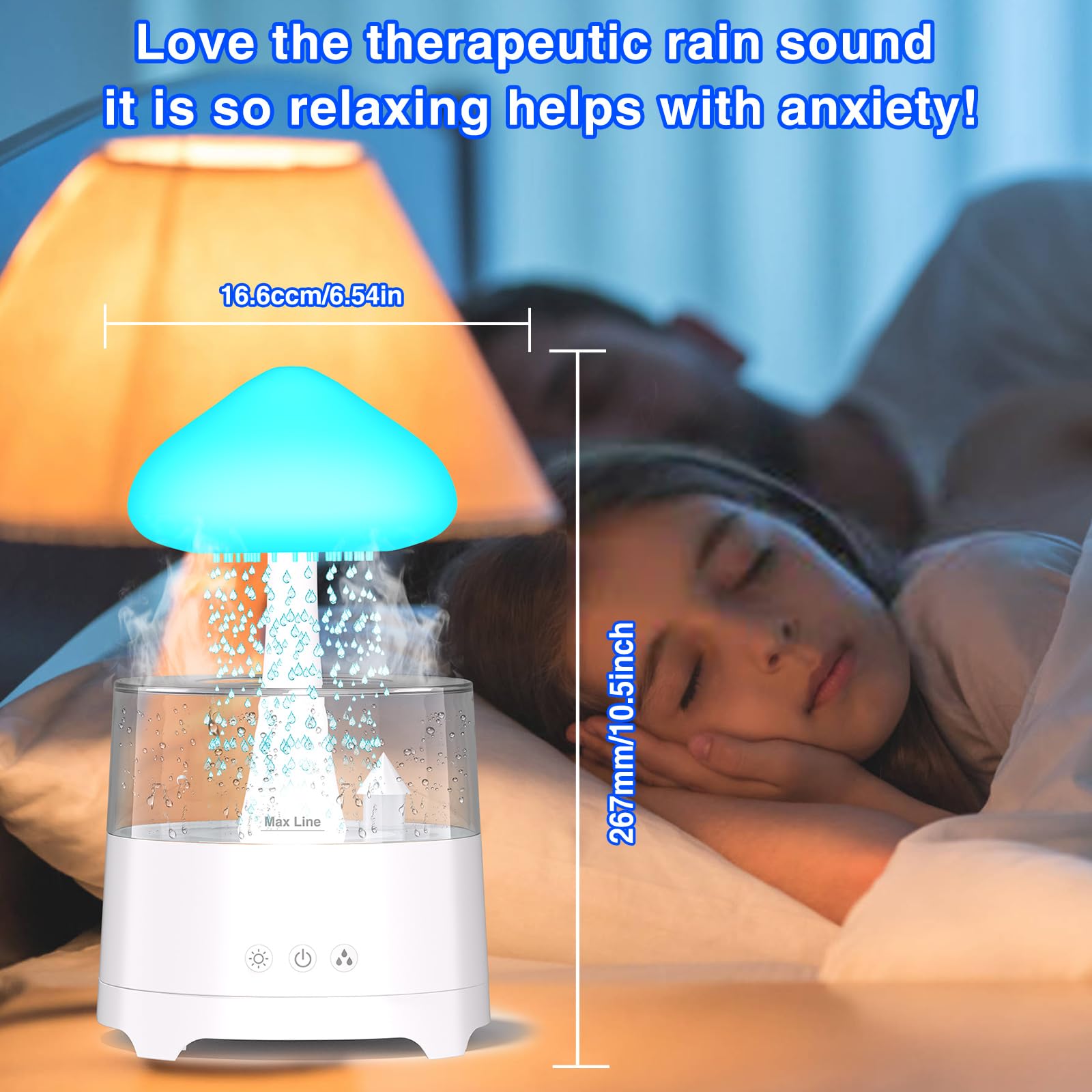 Diffuserlove remote-control-operation enables quick timer and mode adjustments.