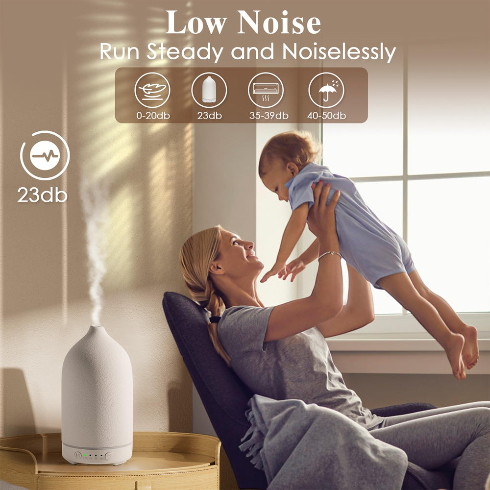 Diffuserlove seven-color lamp creates relaxing ambiance for any room.