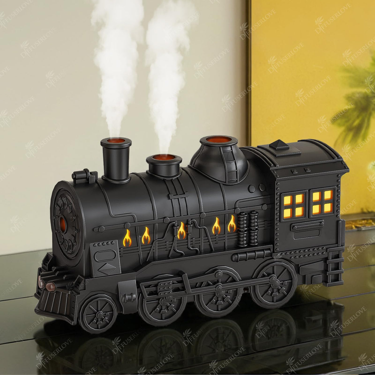 Diffuserlove Train Diffuser front view ideal for desk or bedside use
