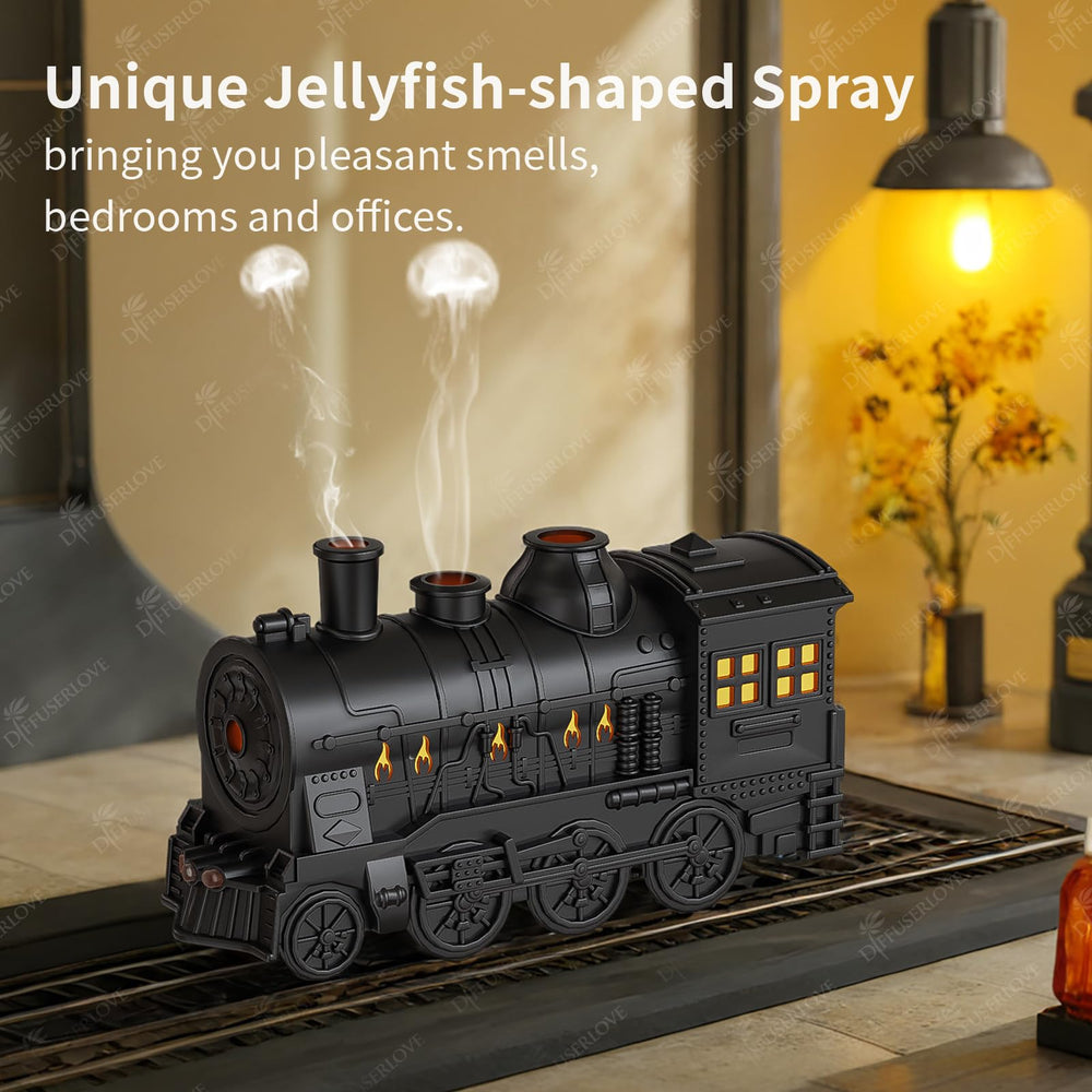 Diffuserlove Train Diffuser side angle showcases modern design in living spaces