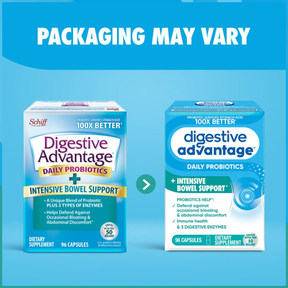 Lifestyle scene with daily routine including Digestive Advantage