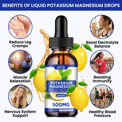 Dilib Ashwagandha calcium zinc drops close-up bottle