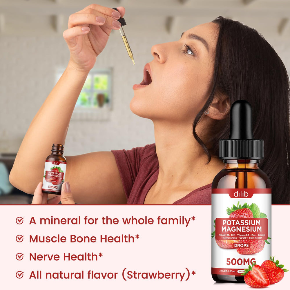 Dilib bottle on kitchen counter, suggesting family-friendly nutrition