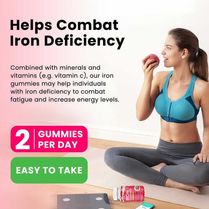 Dilib Iron Gummies kid-friendly packaging appeals to both adults and children.