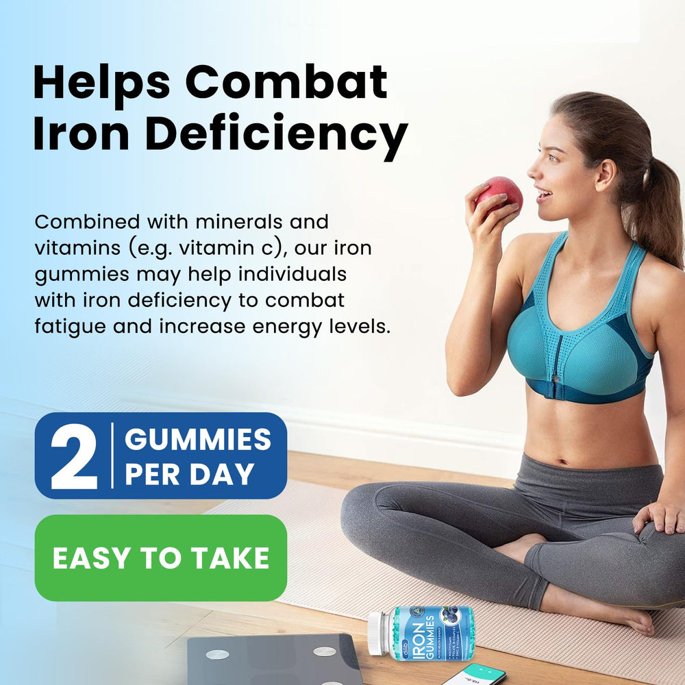 Dilib iron gummies vegan formula appeals to plant-based lifestyles.