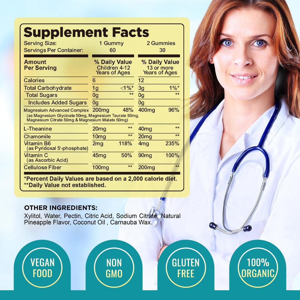 Dilib Magnesium Complex Gummies adults bottle signaling mood support and relaxation