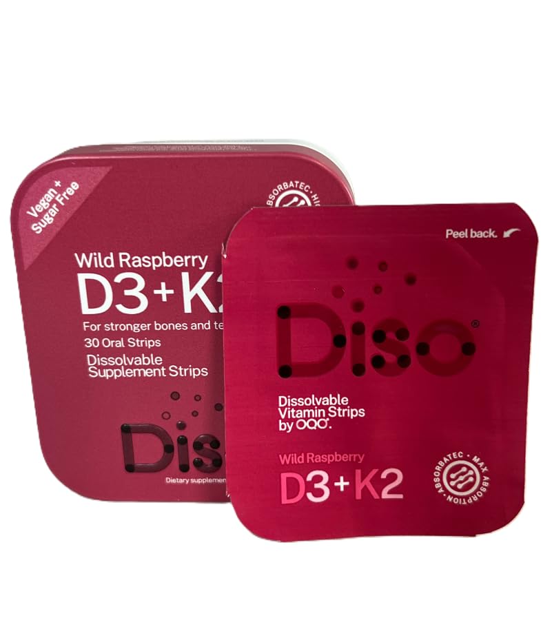 DISO D3+K2 pocket-friendly pack ready for travel.