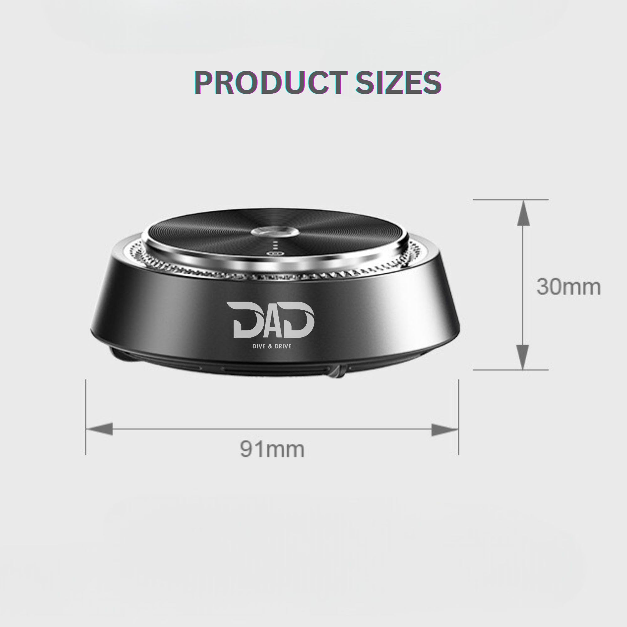 Dive and Drive Royal Silver fragrance life with extended bottle capacity.