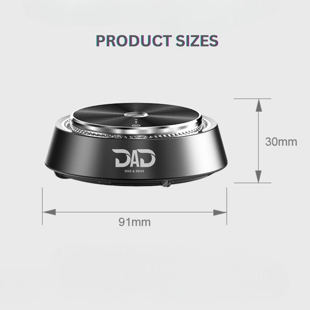 Dive and Drive Royal Silver fragrance life with extended bottle capacity.