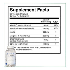 Divine Health Silical 2 bottle showing calcium and magnesium blend for bone health