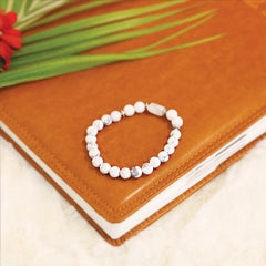 Divine Hindu Howlite bracelet gift packaging ready for gifting