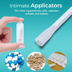 Dizzily hygienic disposable applicators reduce contamination risk and simplify disposal.
