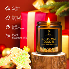 DL Dreamy Dewla Christmas Cookies candle fills the kitchen with bakery vibes.
