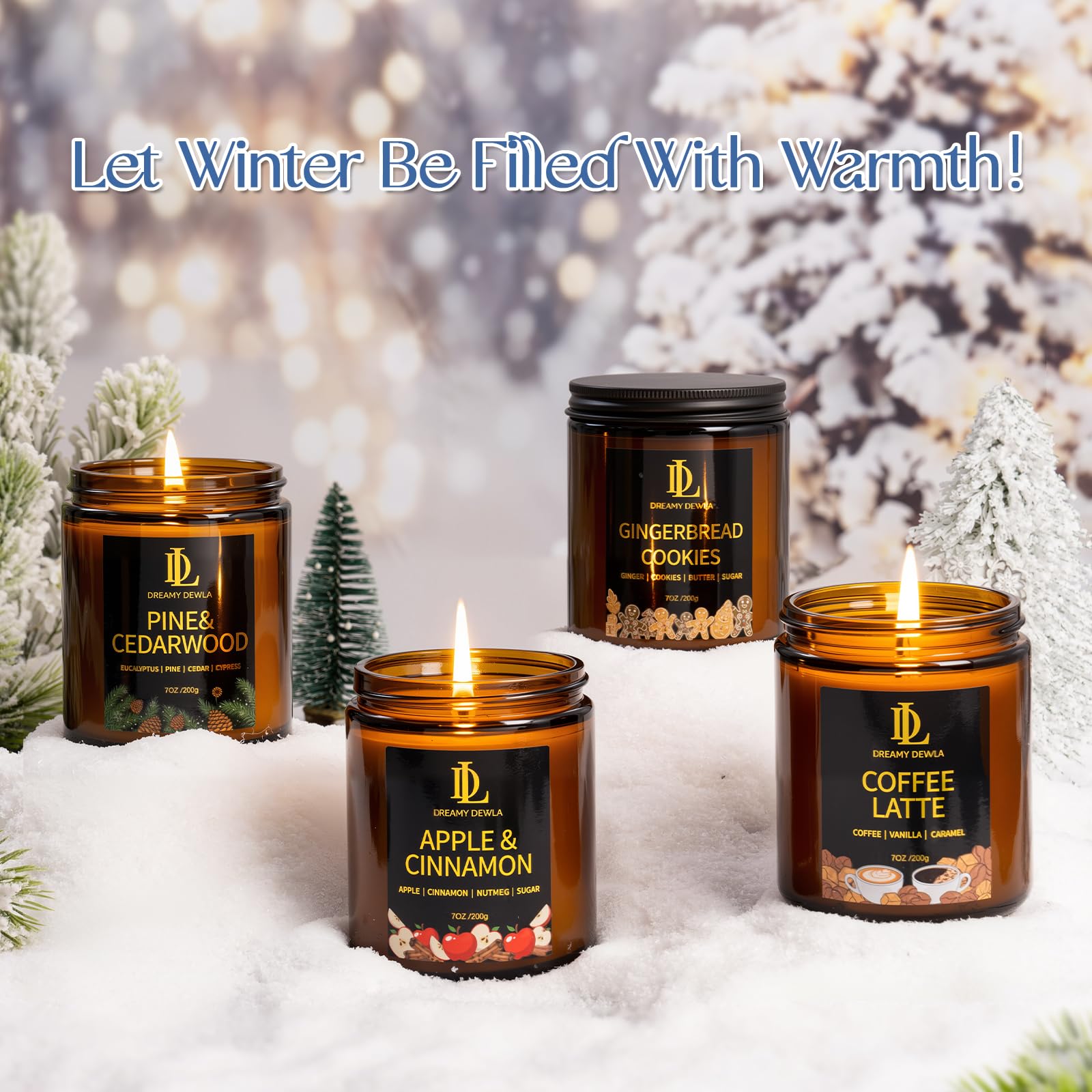 DL DREAMY DEWLA Gingerbread Cookies candle with warm bakery nostalgia