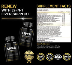 DLNIA milk thistle capsule highlighting plant-based liver support
