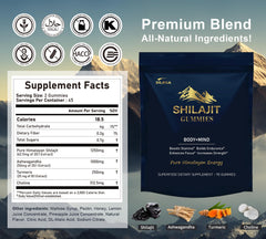DLNIA Shilajit Gummies in hand for quick daily energy and focus