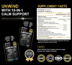 DLNIA Super Calm pour glass demonstrates sip-friendly relaxation support