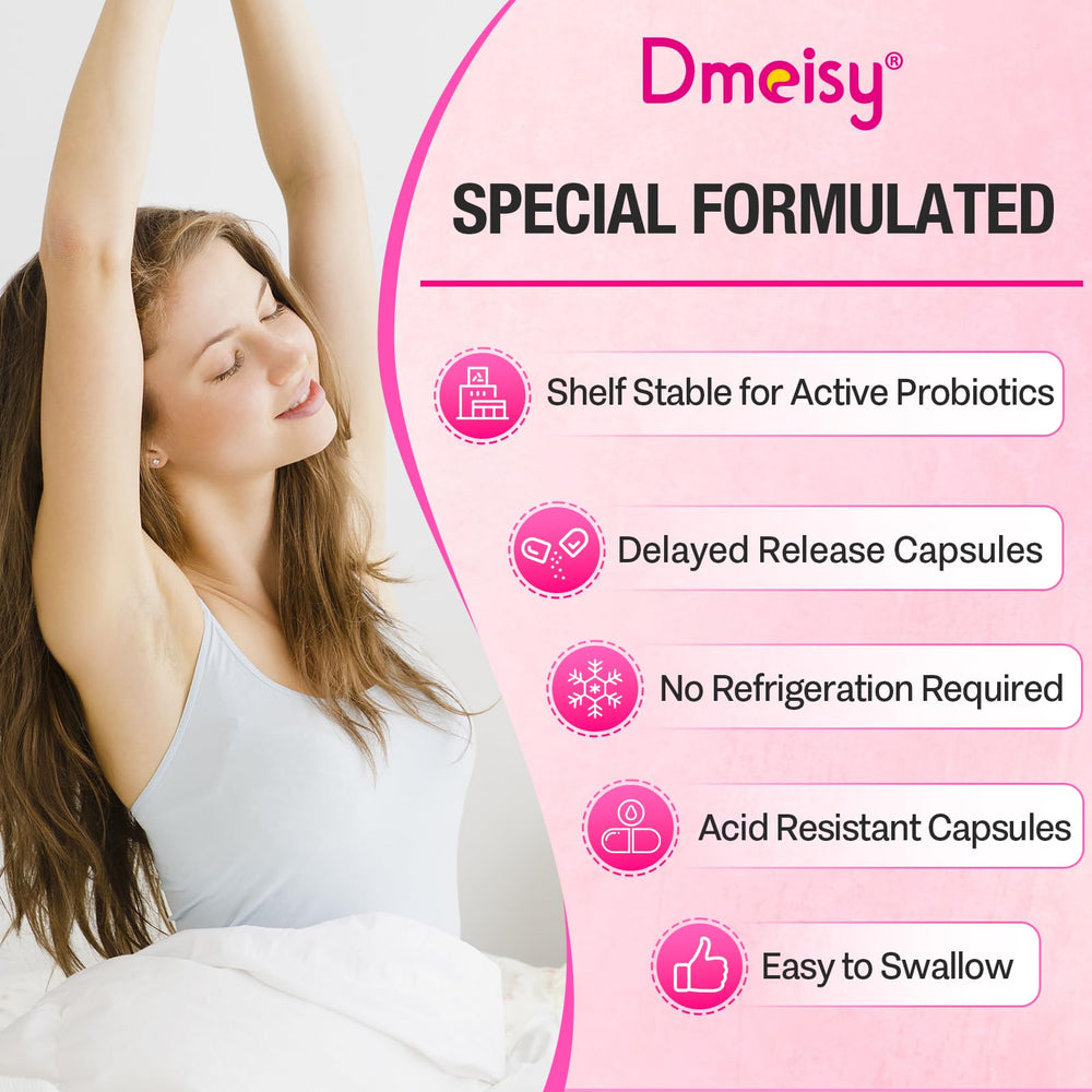 Dmeisy D-Mannose and vitamins visual emphasizes urinary comfort and immune support