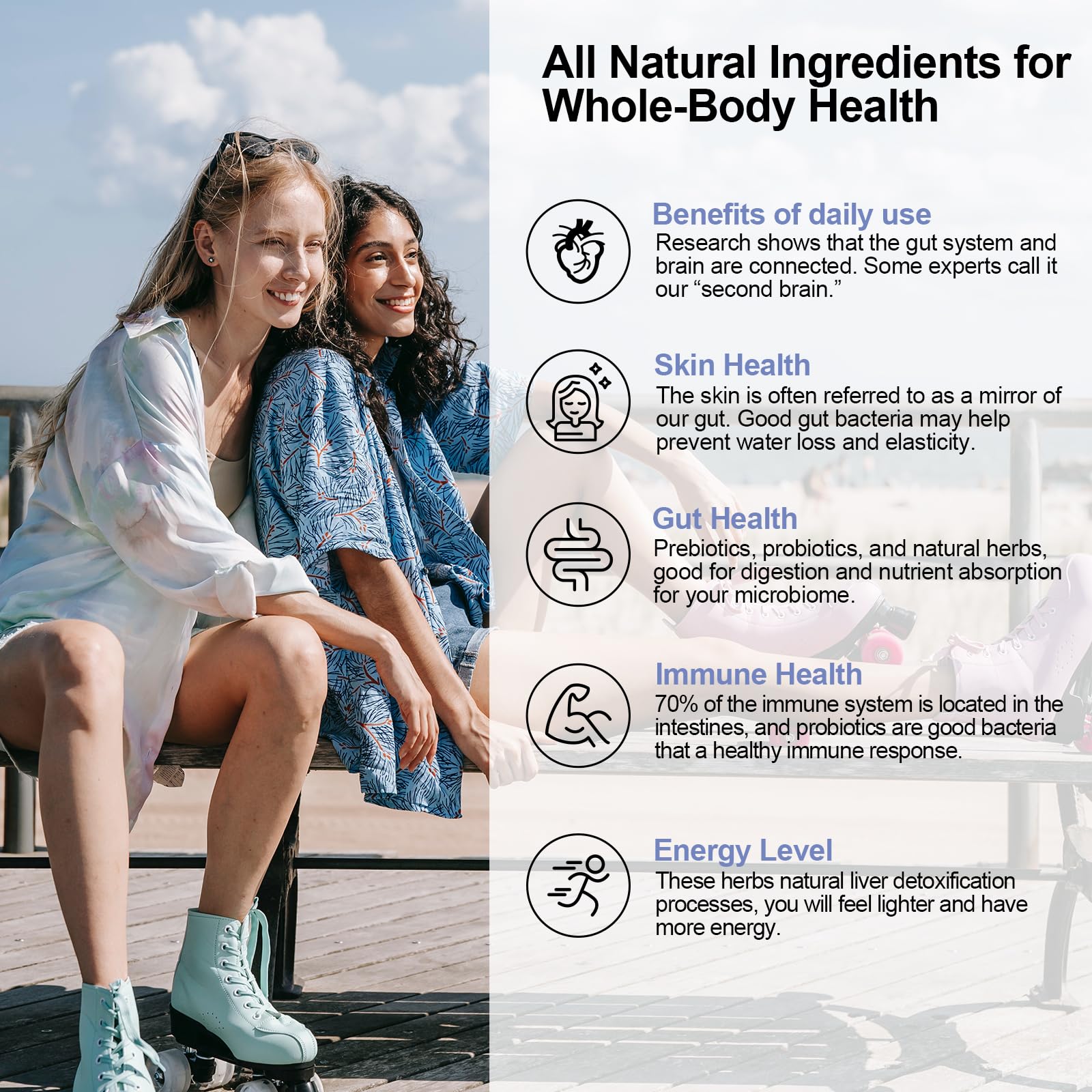Dmeisy Probiotics shelf-stable delayed-release capsules for on-the-go use.