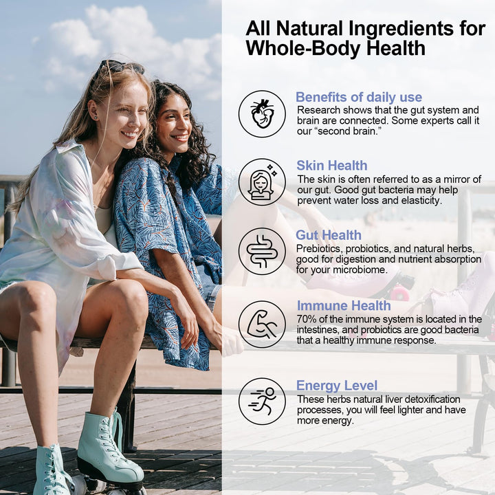 Dmeisy Probiotics shelf-stable delayed-release capsules for on-the-go use.