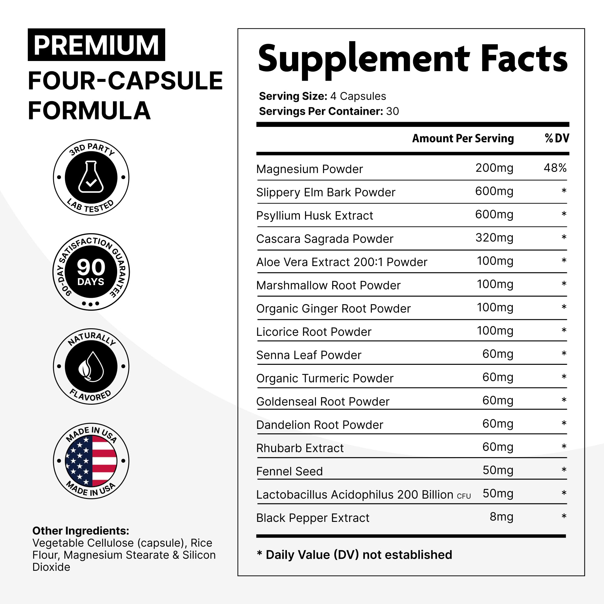 DMoose Fitness probiotic capsules showing 200 billion CFU for gut balance.