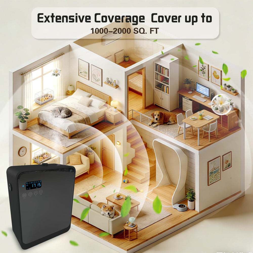 DMPWNEBL Minimalist diffuser desktop placement blends with modern interiors.