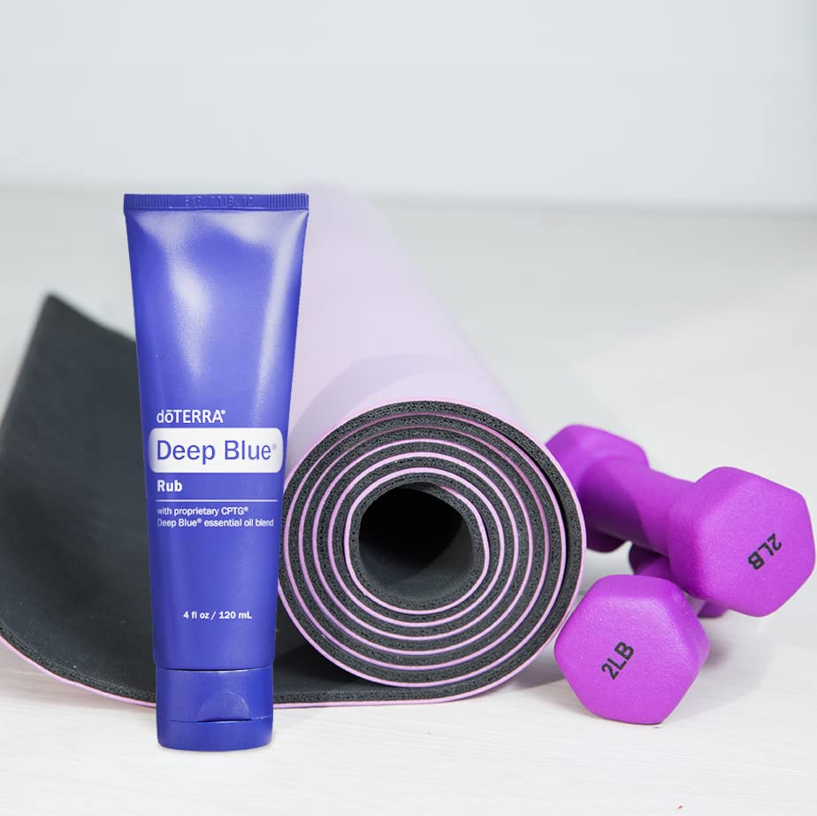 doTERRA Deep Blue Rub post workout routine for recovery
