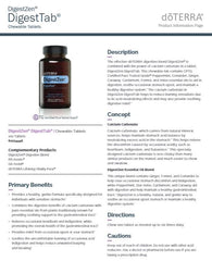 doTERRA DigestTab bottle of chewables for convenient stomach comfort anytime.