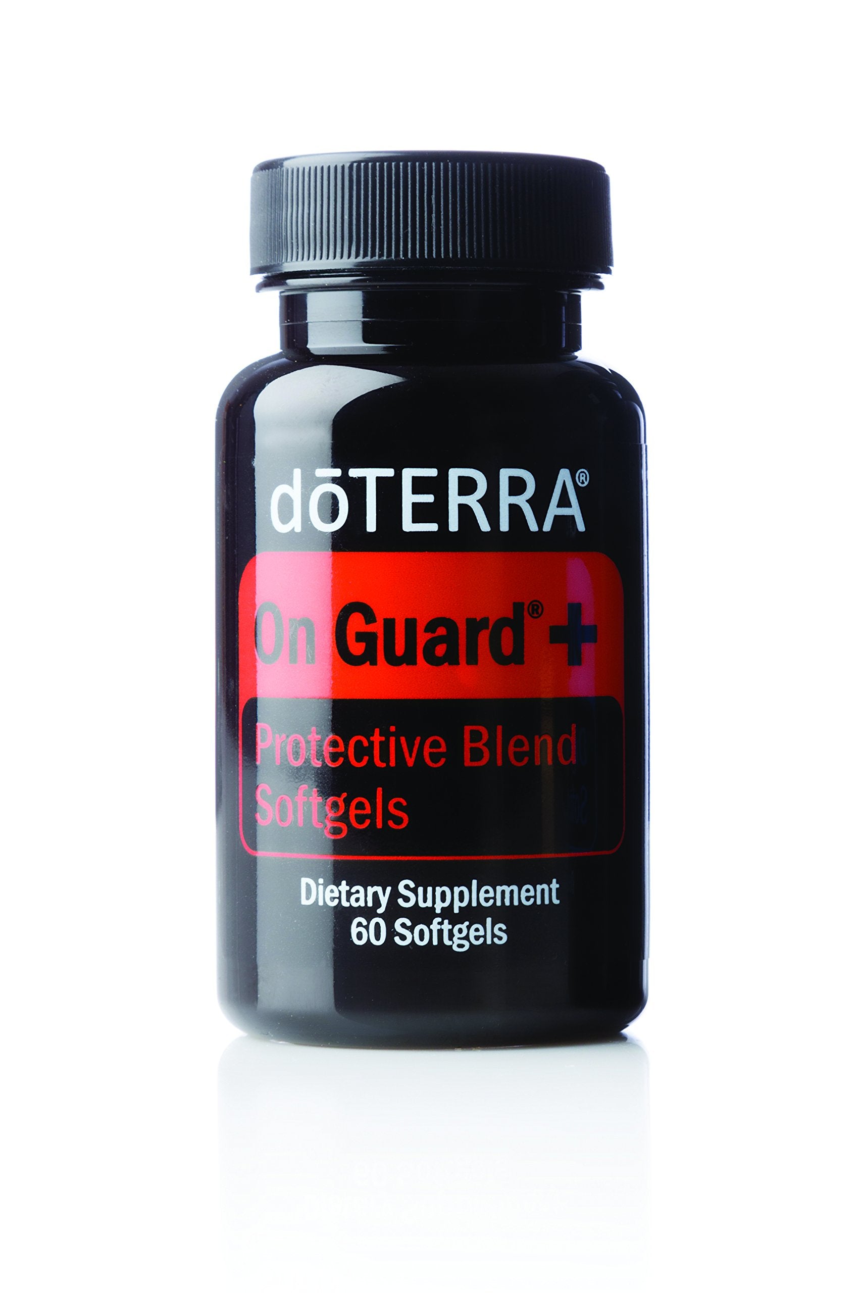 doTERRA On Guard+ Softgels bottle for daily immune support on the go