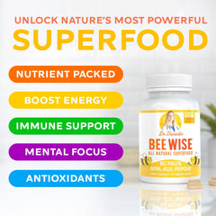 Dr. Danielle Bee Wise capsules close-up for daily vitality