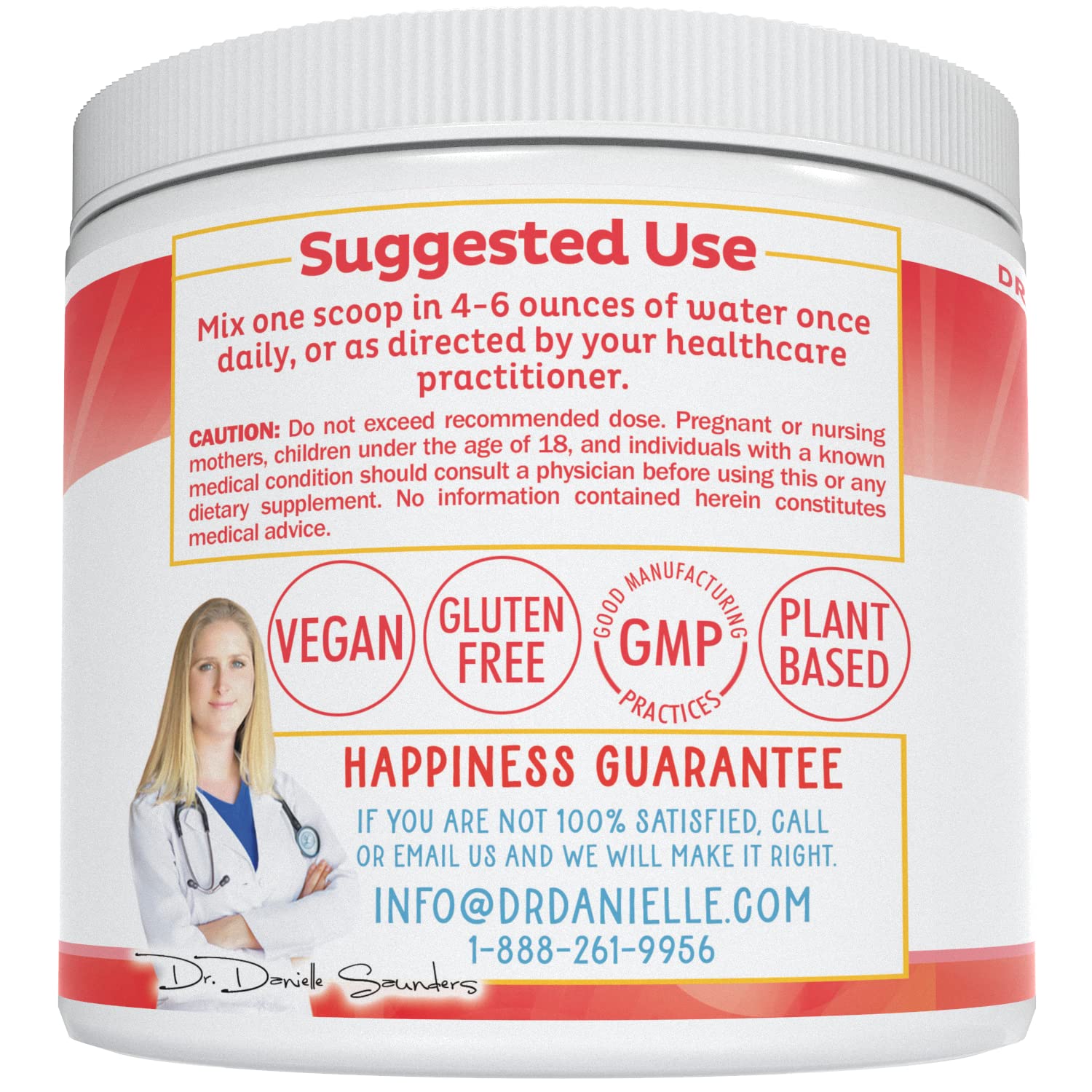 Doctor Danielle Gut Assist bottle showcasing a gentle digestive formula