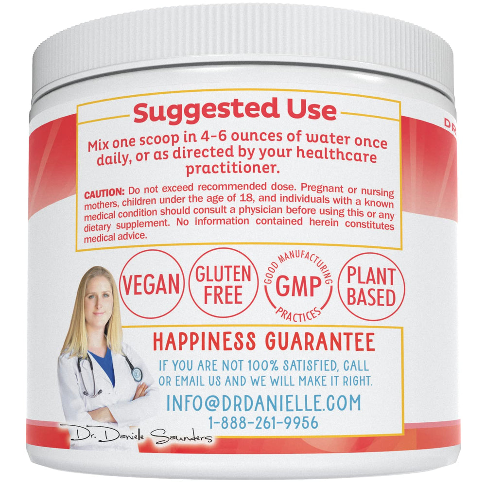Doctor Danielle Gut Assist bottle showcasing a gentle digestive formula