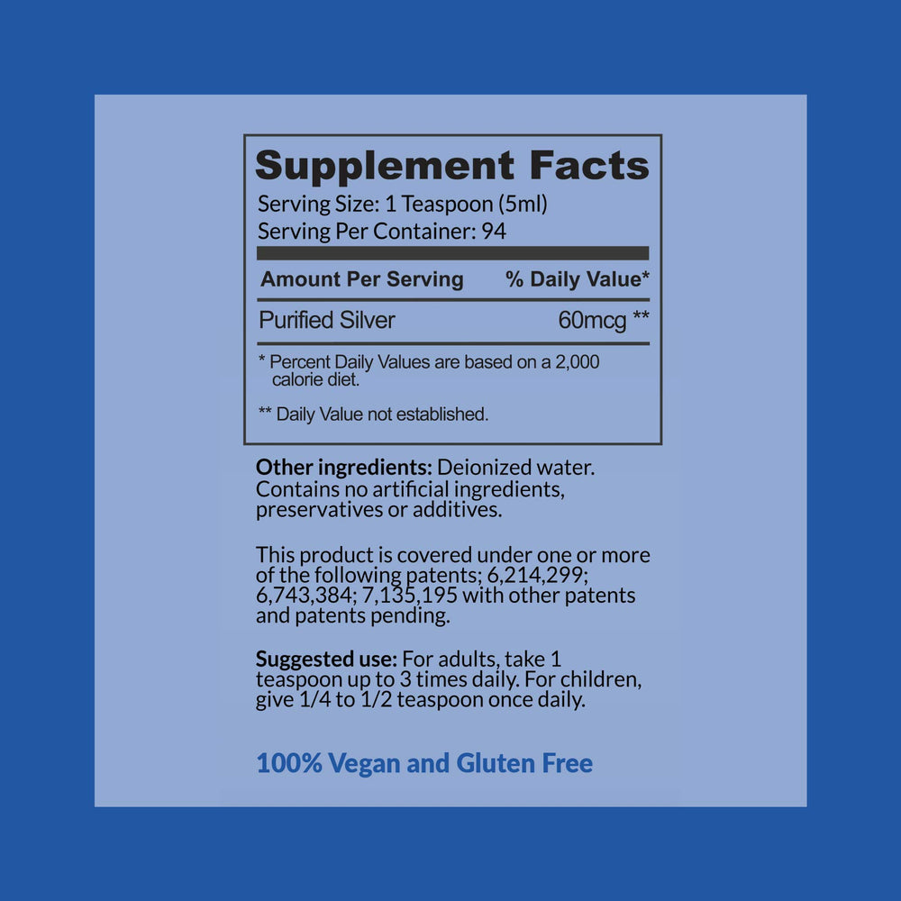 Doctor Recommended Supplements colloidal silver USA-made image emphasizing quality and testing