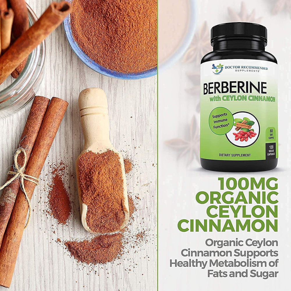 Doctor Recommended Supplements label closeup highlighting natural ingredients and quality