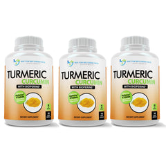 DOCTOR RECOMMENDED SUPPLEMENTS Turmeric Curcumin bottle for daily wellness with high-potency curcuminoids.