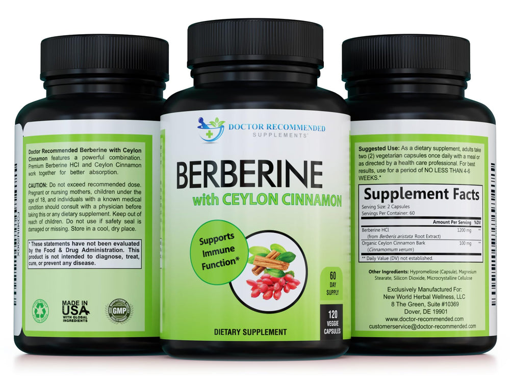 Doctor Recommended Supplements wellness routine shot with capsules ready for daily use