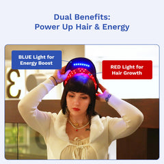 Doctor Trigger DualGlow blue-light cap close-up for morning energy cue