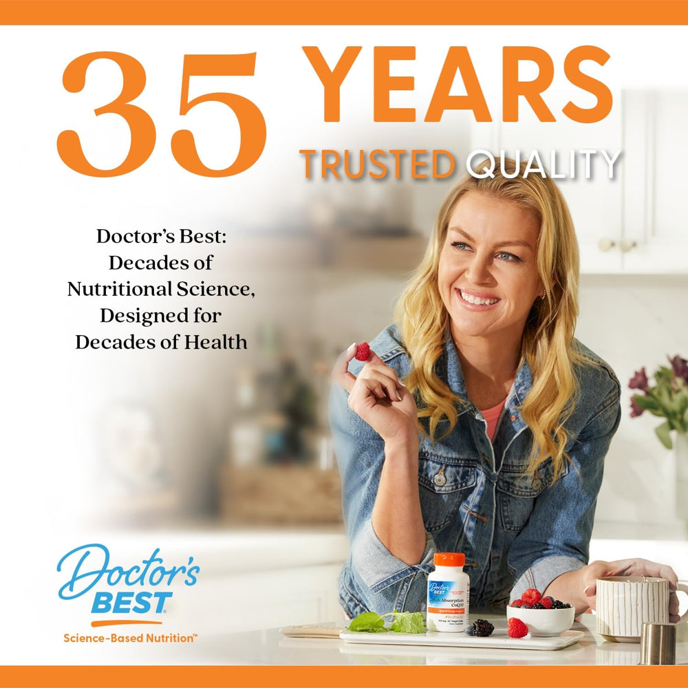 Doctor's Best 5-HTP packaging shown to highlight quality