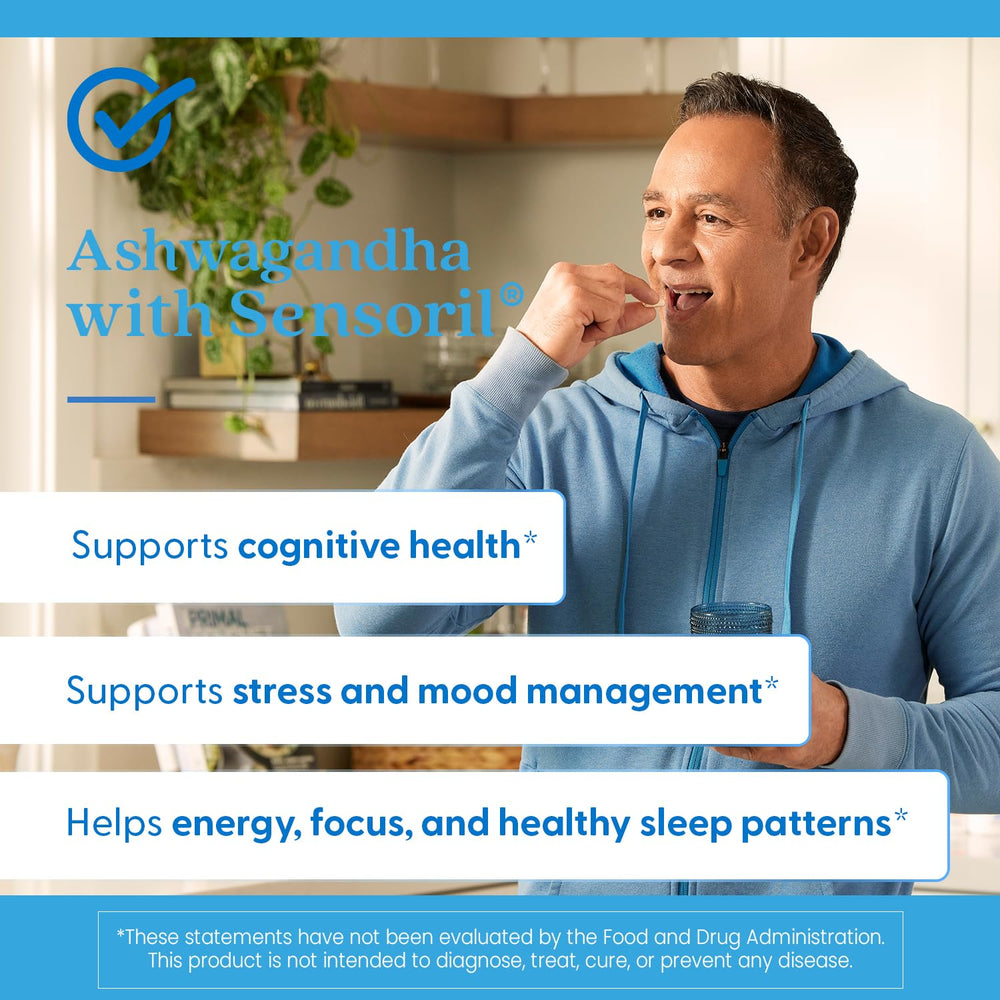 Doctor's Best Ashwagandha Sensoril vegan-friendly packaging detail