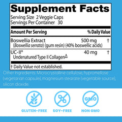 Doctor's Best boswellia-ucii pill visuals for joint support