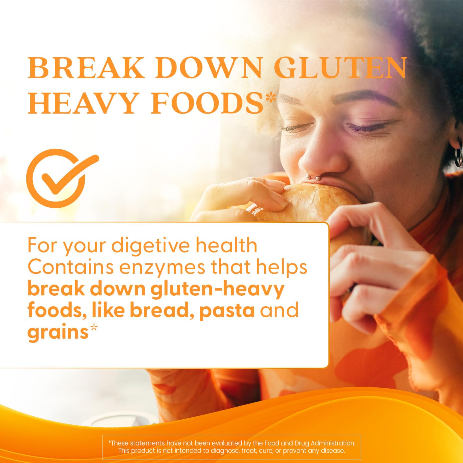 Doctor's Best Gluten Rescue packaging highlighting vegan non-GMO attributes