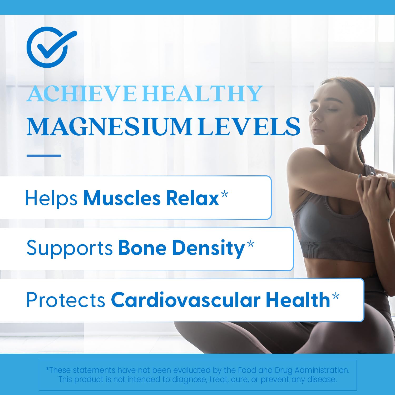 Unopened pack of Doctor's Best peach magnesium powder ready for everyday use.