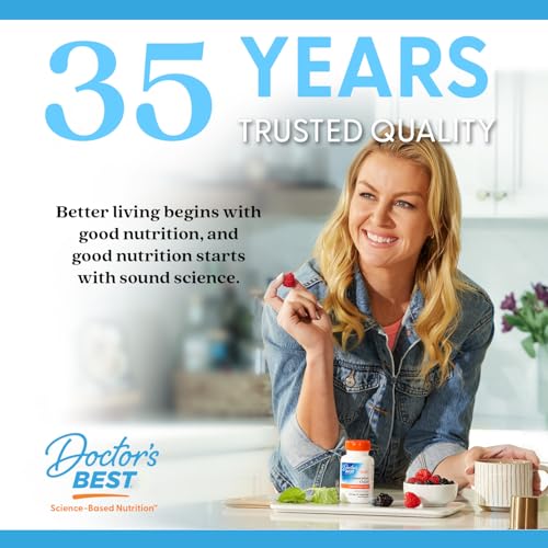 Doctor's Best daily-use capsules support easy supplementation