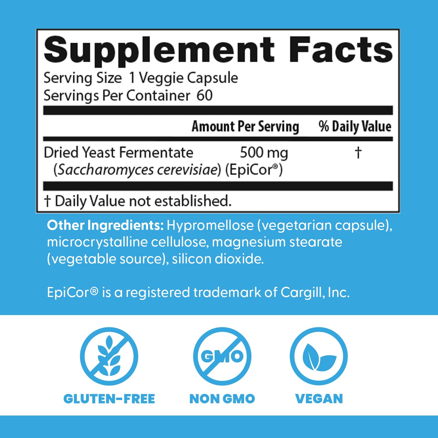 Doctor's Best label view showing non-GMO and gluten-free claims