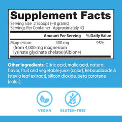 Doctor's Best magnesium powder mixing with water for a smooth drink.