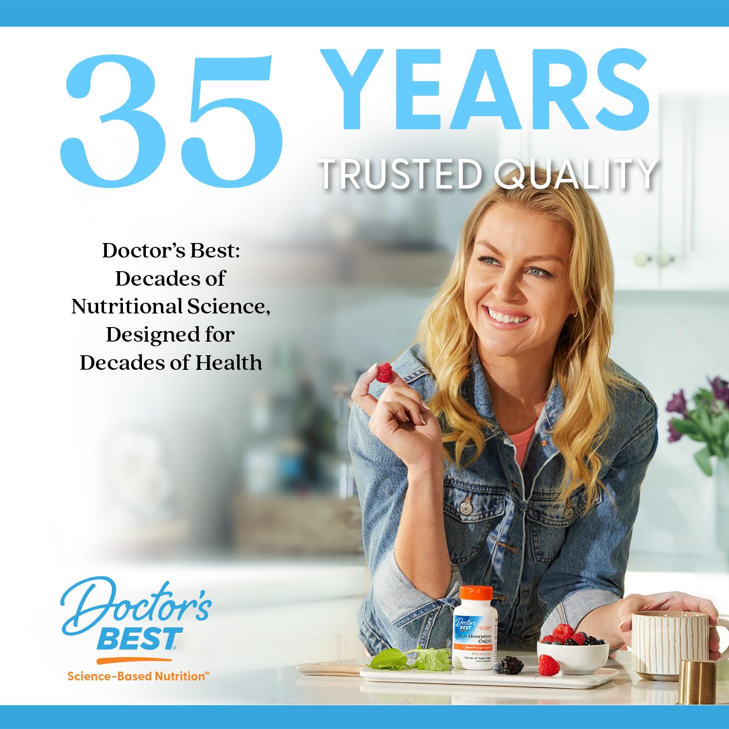 Doctor's Best MSM 360 capsules ready for everyday routines