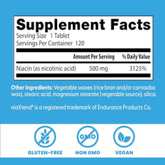 Doctor's Best niacin capsules for daily use in a compact bottle