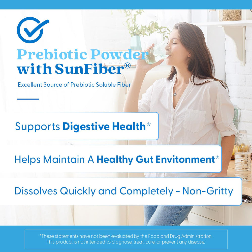Doctors Best prebiotic Sunfiber soluble fiber ready to drink