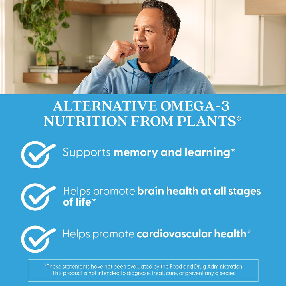 Doctor's Best DHA algae ingredients chart shows non-GMO and gluten-free.